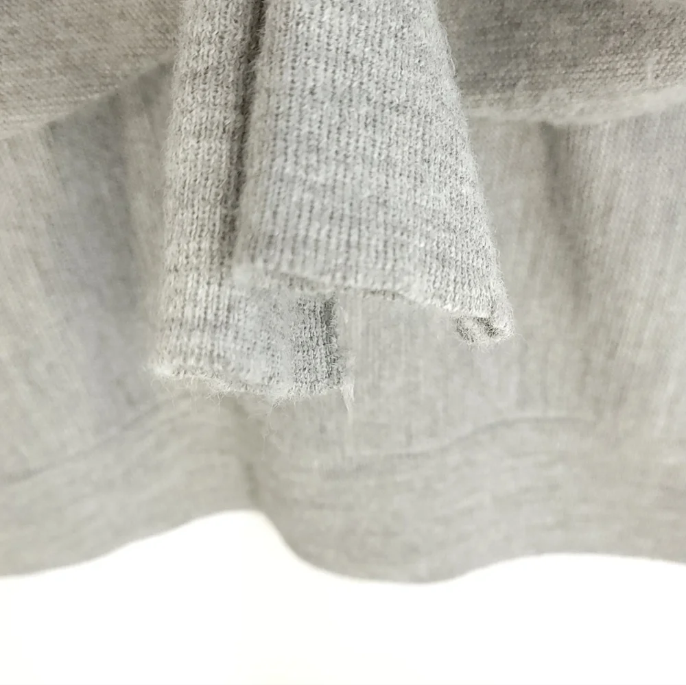 Vtg Izod Lacoste Cardigan Sweater Men's Large Gray Grandpa Grunge Geek USA - Picture 9 of 10